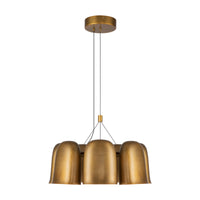 Bell 20-in Universal Voltage Chandelier