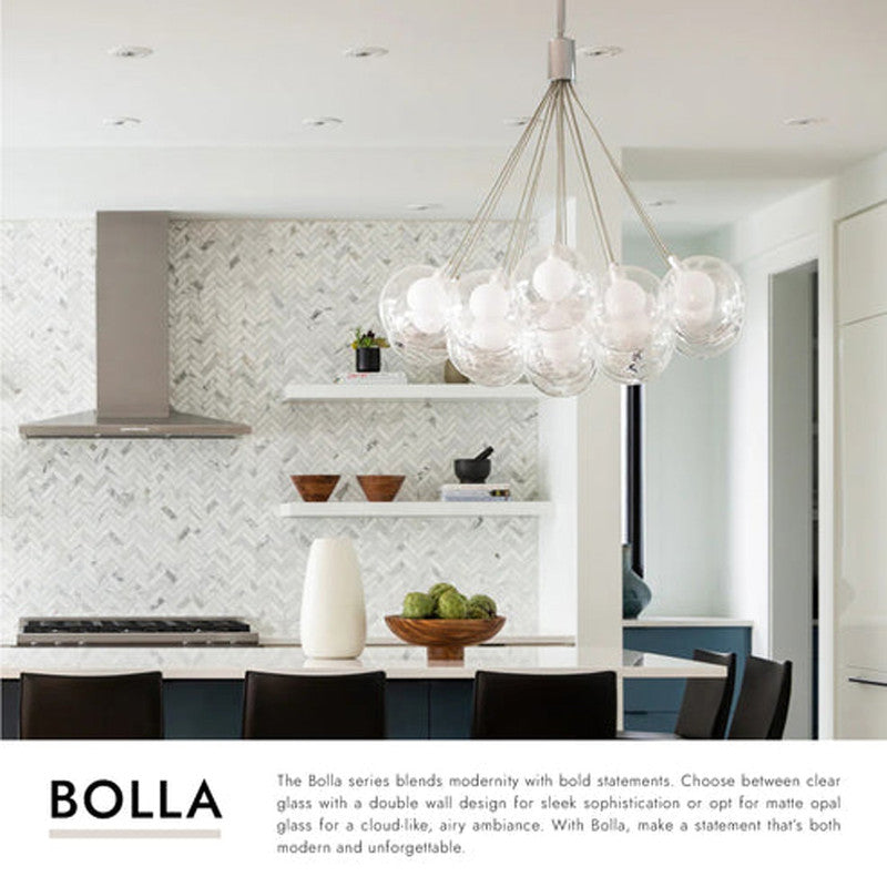 Bolla Large LED Pendant Bouquet Chandelier