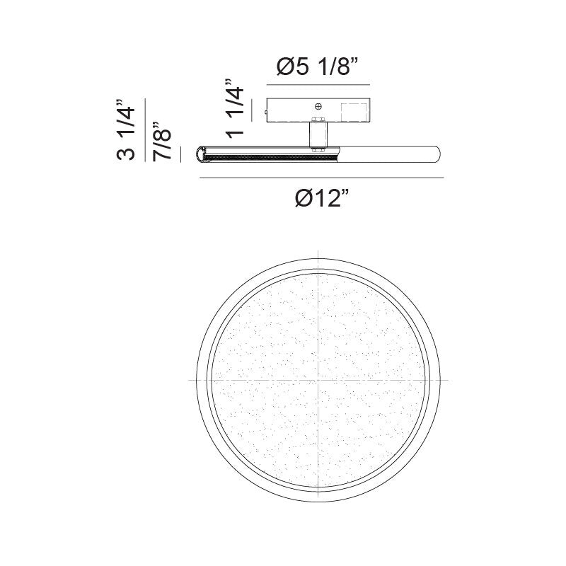 Piper Ø12" x 3 Ceiling Light Pendants