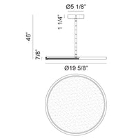 Piper Ø19 5/8" Ceiling Light Pendants