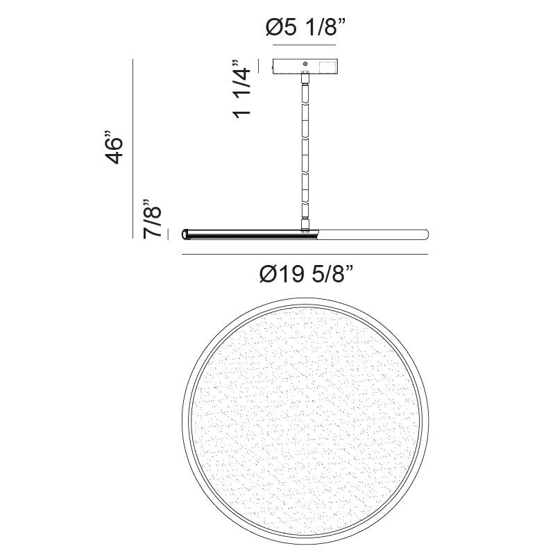 Piper Ø19 5/8" Ceiling Light Pendants
