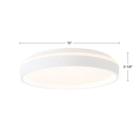 Beanie 16-in Flush Mount