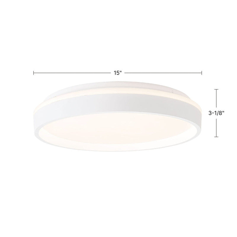Beanie 16-in Flush Mount
