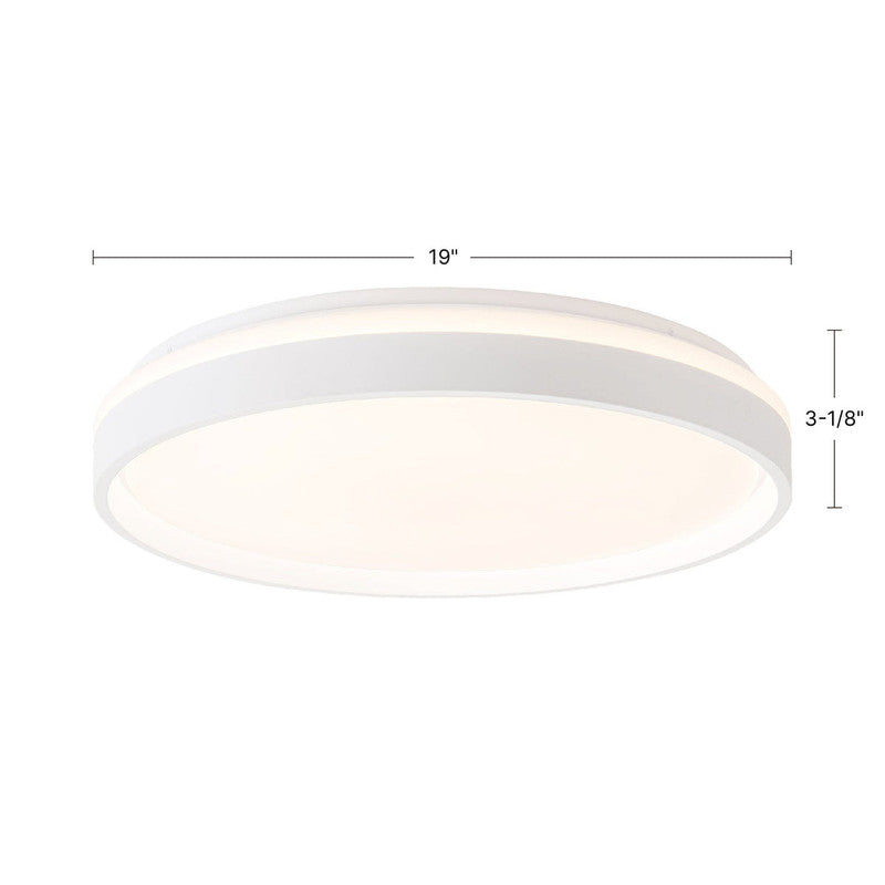 Beanie 20-in Flush Mount