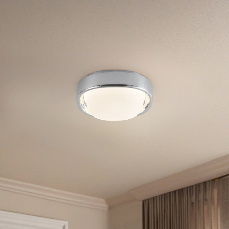 Pebble 8-in Flush Mount