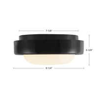 Pebble 8-in Flush Mount