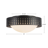 Astoria 14-in Flush Mount
