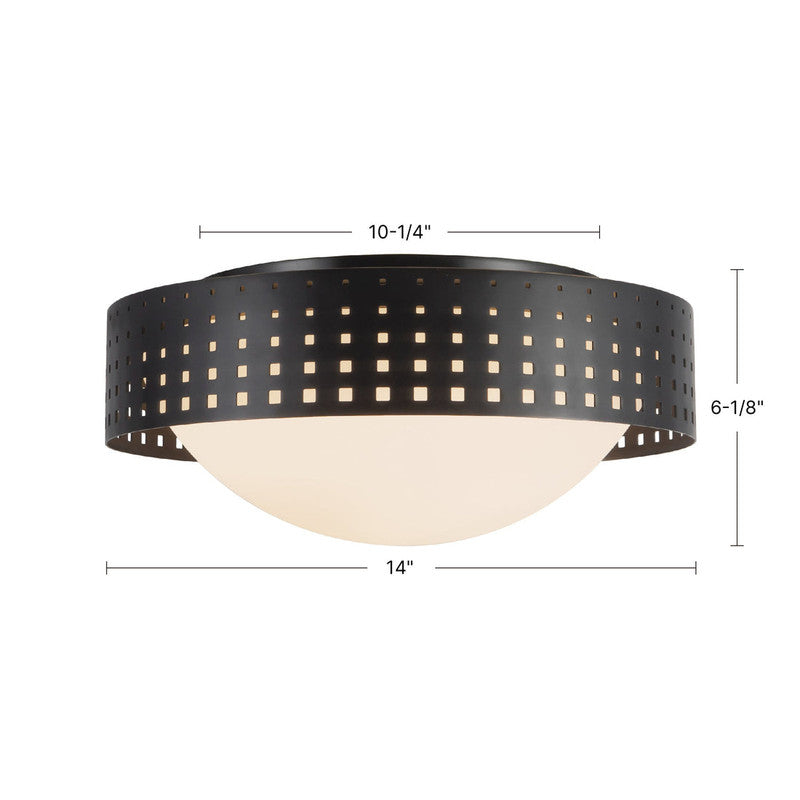 Astoria 14-in Flush Mount