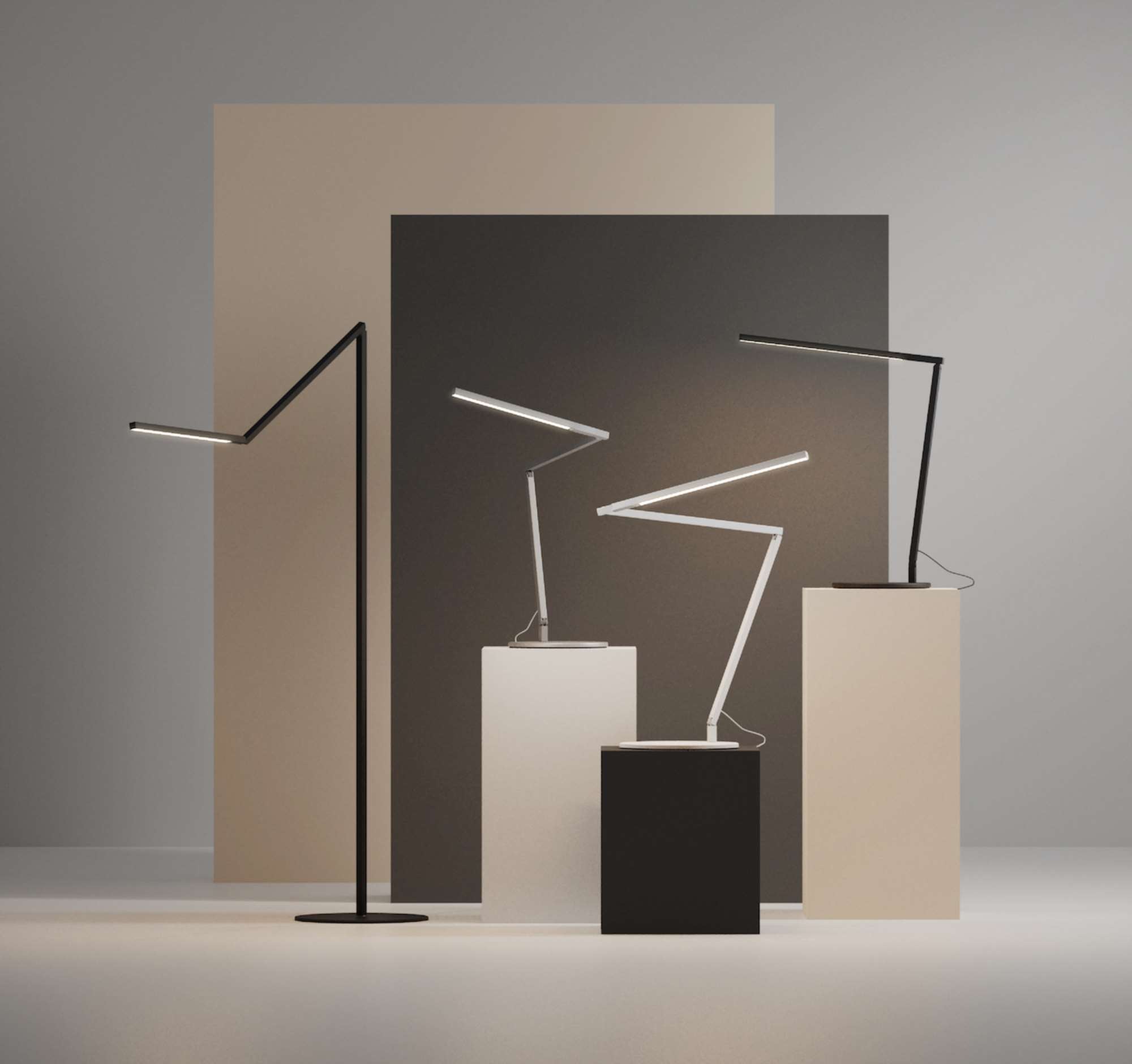 へボロ CONTEMPORANEA Z-Bar Gen 4 LED Desk Lamp – Arevco Lighting Ottawa