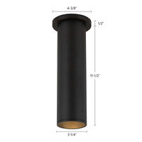 Lorna 12-in (3-in Dia.) Ceiling Mount