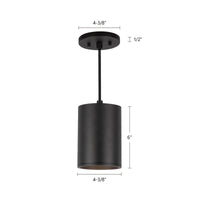 Lorna 6-in (4-in Dia.) Pendant