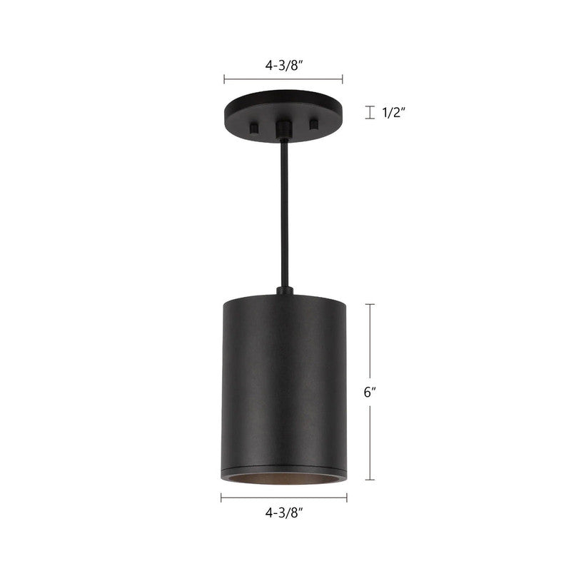 Lorna 6-in (4-in Dia.) Pendant
