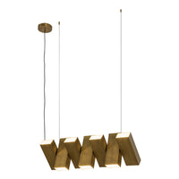 Domino 35-in Universal Voltage Linear Pendant