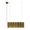 Domino 35-in Universal Voltage Linear Pendant