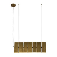 Domino 35-in Universal Voltage Linear Pendant