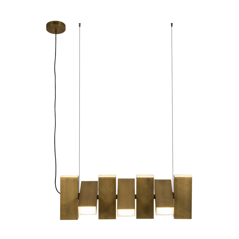 Domino 35-in Universal Voltage Linear Pendant