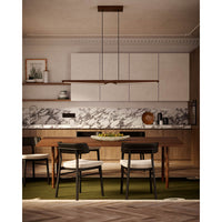 Dakota 42-in Universal Voltage Linear Pendant