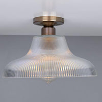 Mono 30cm Railway Flush Fitting Ceiling Light