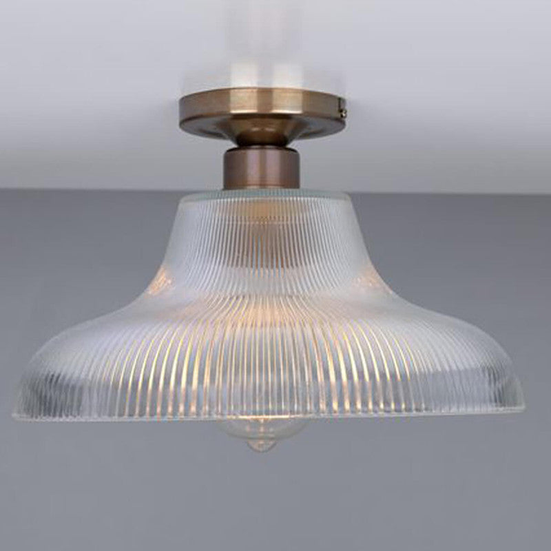 Mono 30cm Railway Flush Fitting Ceiling Light
