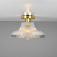 Mono 30cm Railway Flush Fitting Ceiling Light