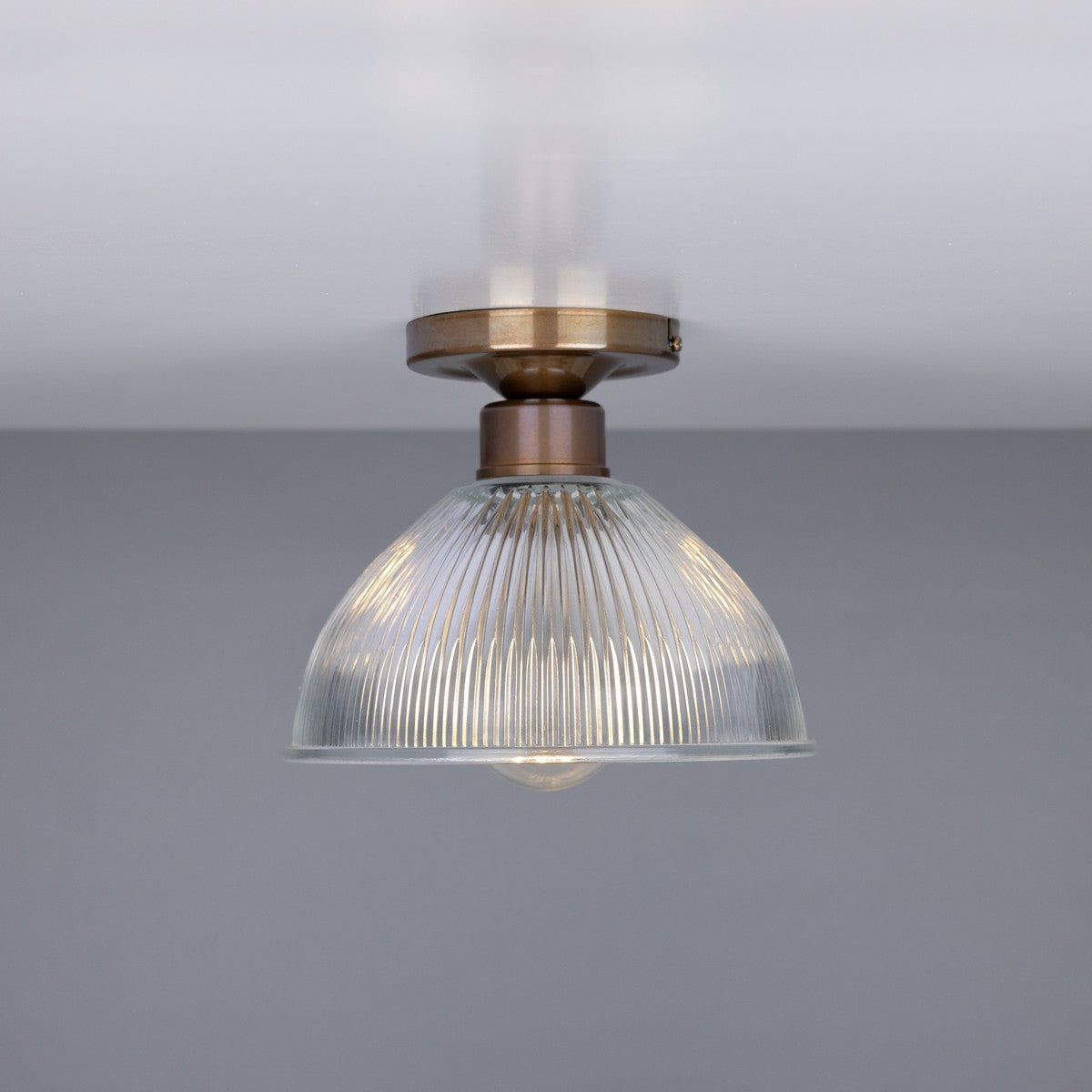 Erbil Prismatic Flush Ceiling Fitting
