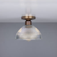 Erbil Prismatic Flush Ceiling Fitting