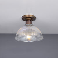 Erbil Prismatic Flush Ceiling Fitting