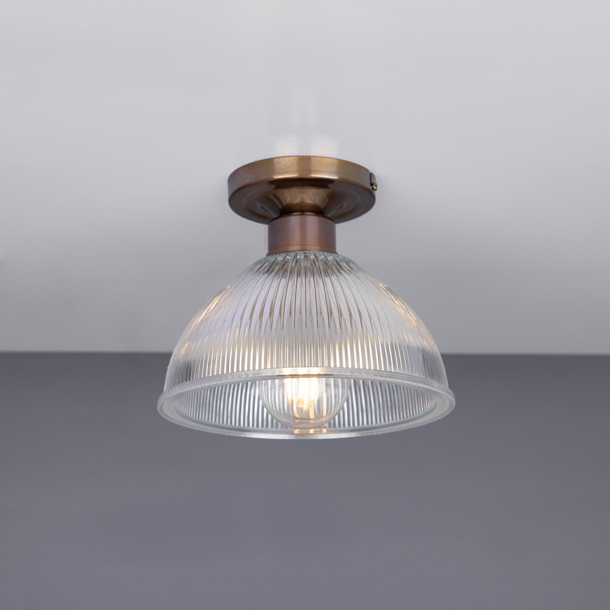 Erbil Prismatic Flush Ceiling Fitting