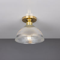 Erbil Prismatic Flush Ceiling Fitting