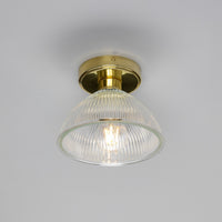 Erbil Prismatic Flush Ceiling Fitting