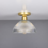 Erbil Prismatic Flush Ceiling Fitting