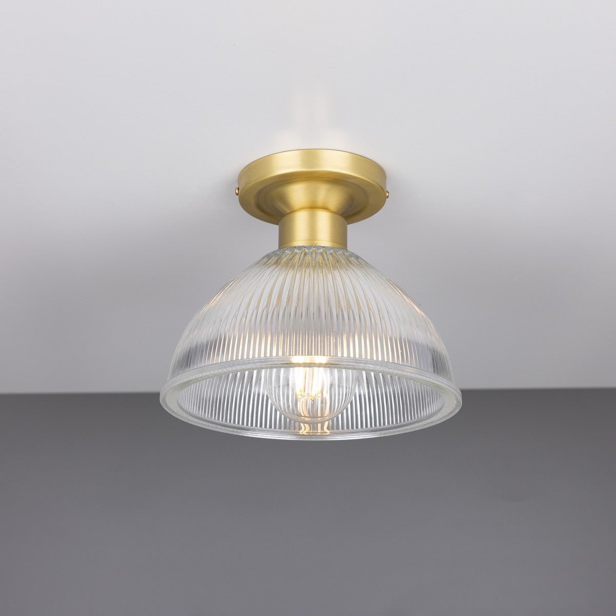 Erbil Prismatic Flush Ceiling Fitting