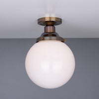 Yerevan 7.75" Globe Ceiling Light