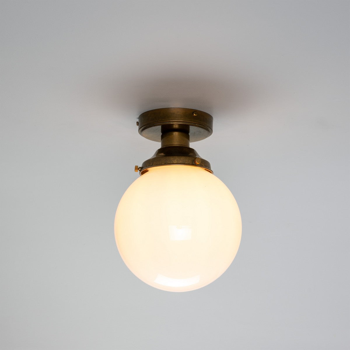 Yerevan 7.75" Globe Ceiling Light
