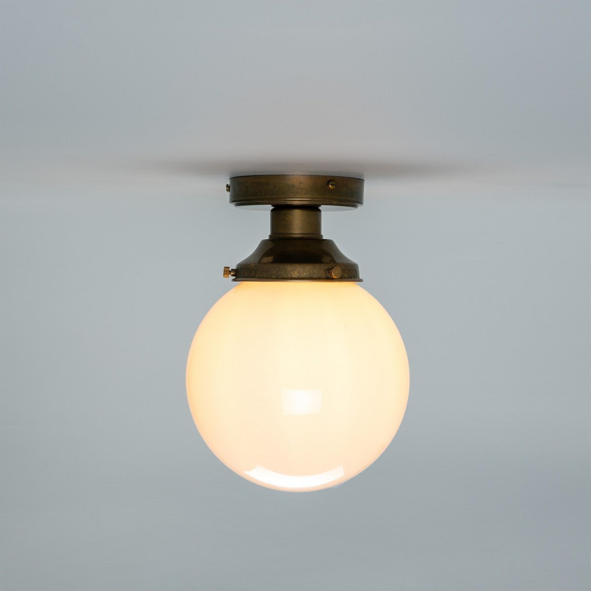Yerevan 7.75" Globe Ceiling Light