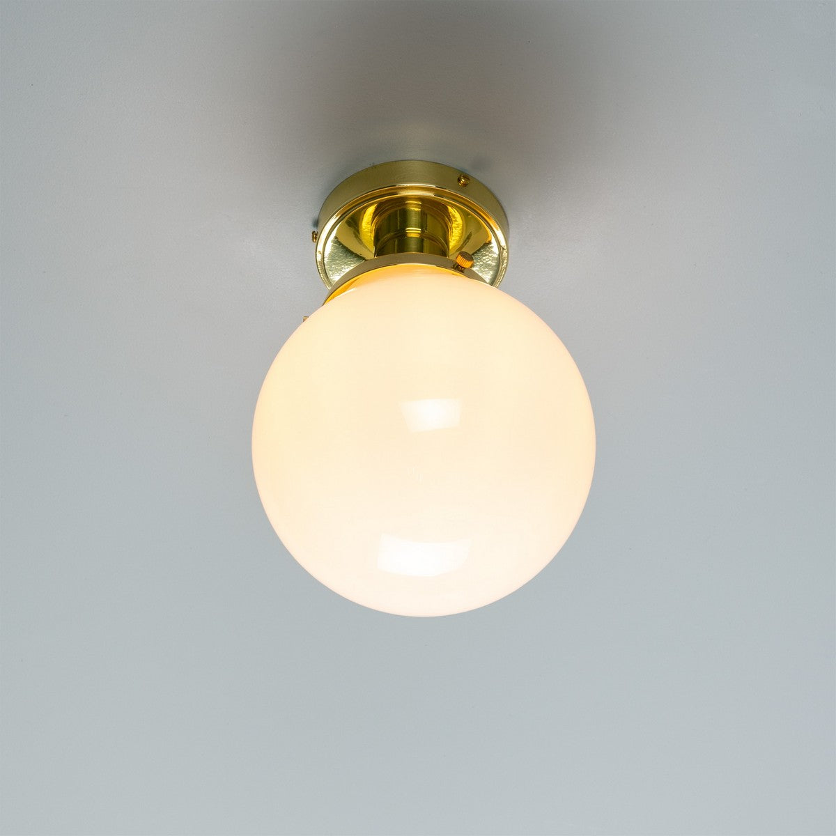 Yerevan 7.75" Globe Ceiling Light