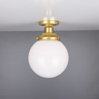 Yerevan 7.75" Globe Ceiling Light
