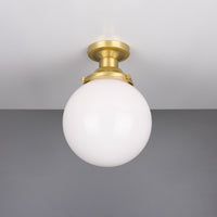 Yerevan 7.75" Globe Ceiling Light