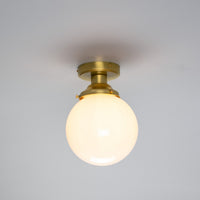 Yerevan 7.75" Globe Ceiling Light