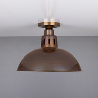 Paris Industrial Brass Ceiling Fitting