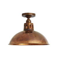 Paris Industrial Brass Ceiling Fitting