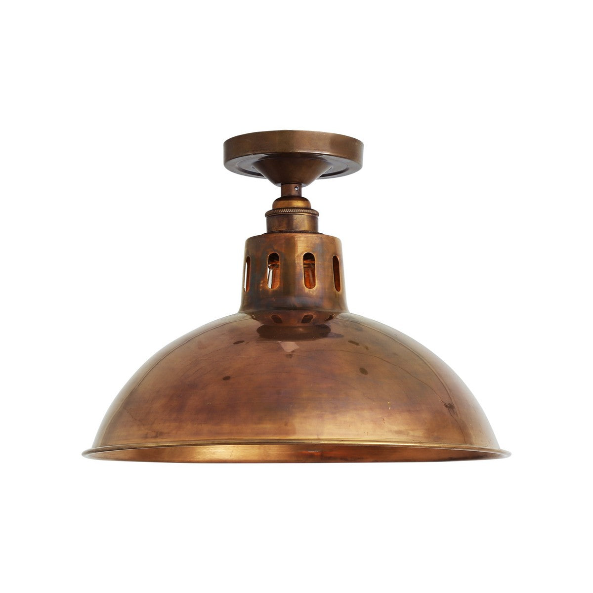 Paris Industrial Brass Ceiling Fitting