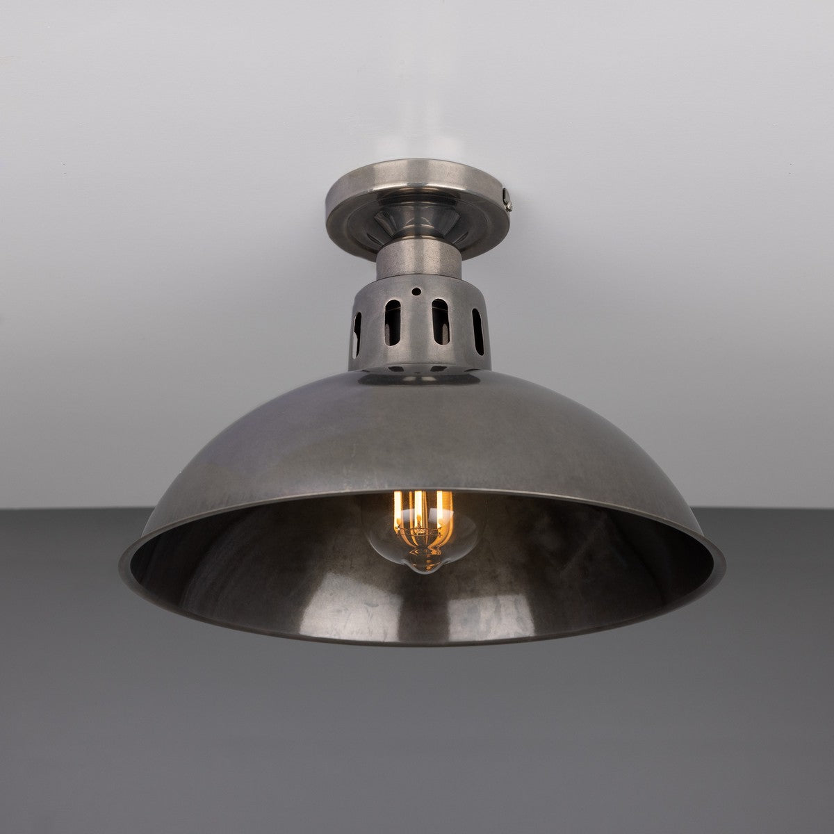 Paris Industrial Brass Ceiling Fitting