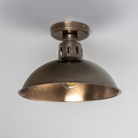 Paris Industrial Brass Ceiling Fitting