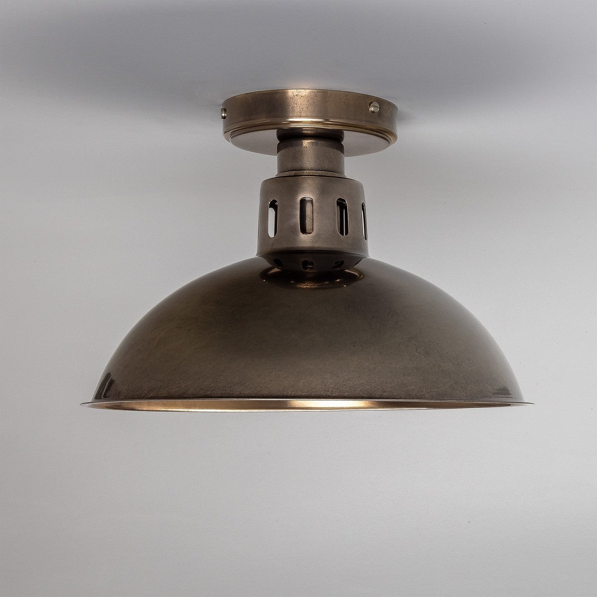 Paris Industrial Brass Ceiling Fitting