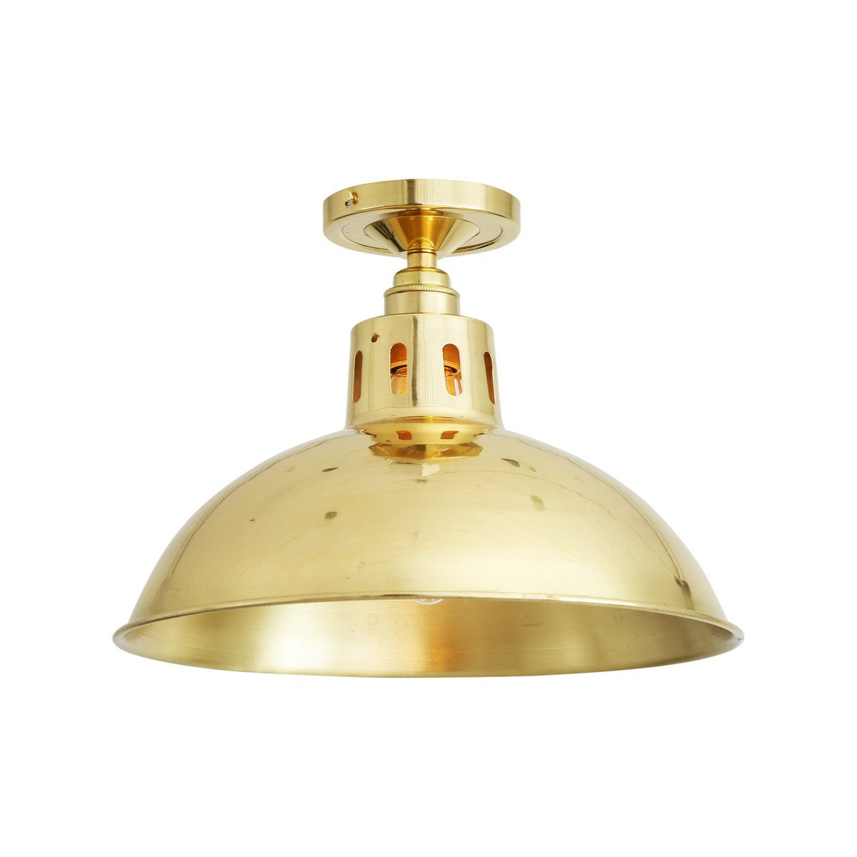Paris Industrial Brass Ceiling Fitting