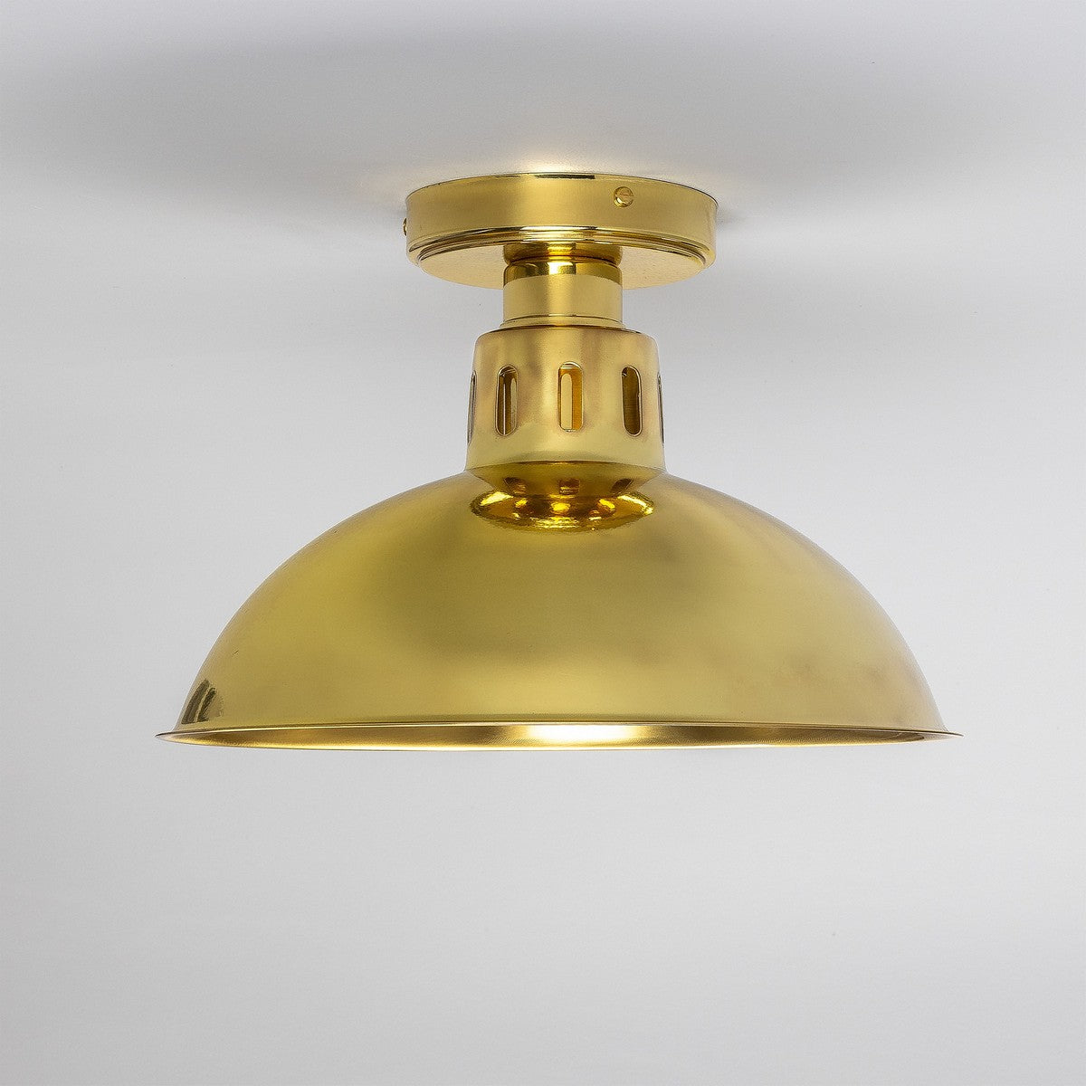 Paris Industrial Brass Ceiling Fitting