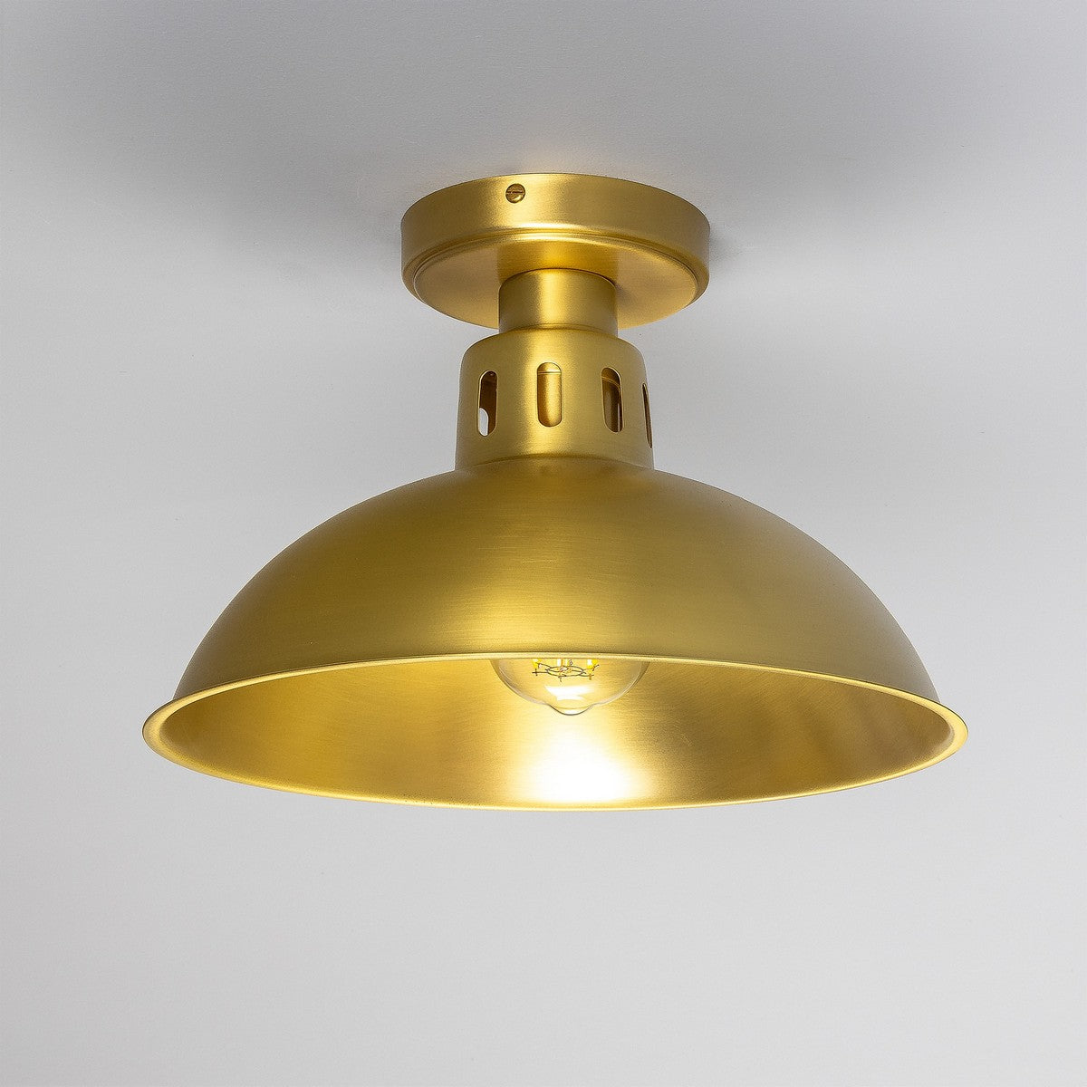 Paris Industrial Brass Ceiling Fitting