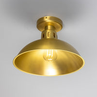 Paris Industrial Brass Ceiling Fitting