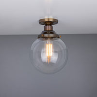 Riad 7.75" Globe Ceiling Light